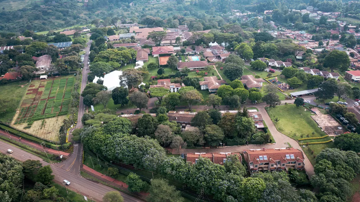 ILRI campus aerial shot